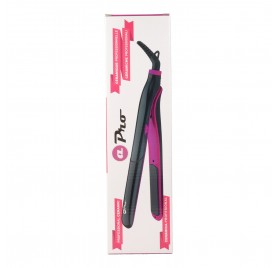 Albi Pro Professional Black Digital Ceramic Iron - Fuchsia