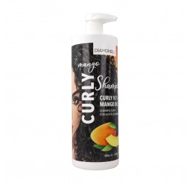 Diamond Girl Shampoo com óleo de manga encaracolado 1000 ml