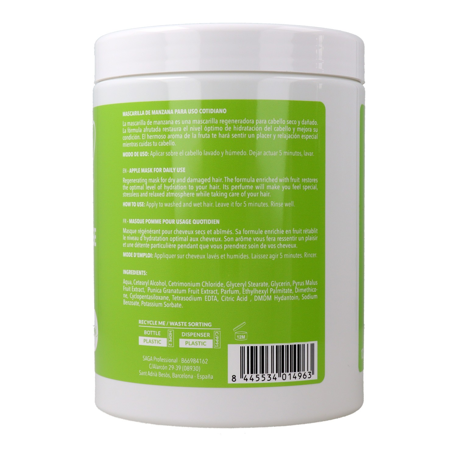 Diamond Girl Maschera per uso quotidiano alla mela 1000 ml