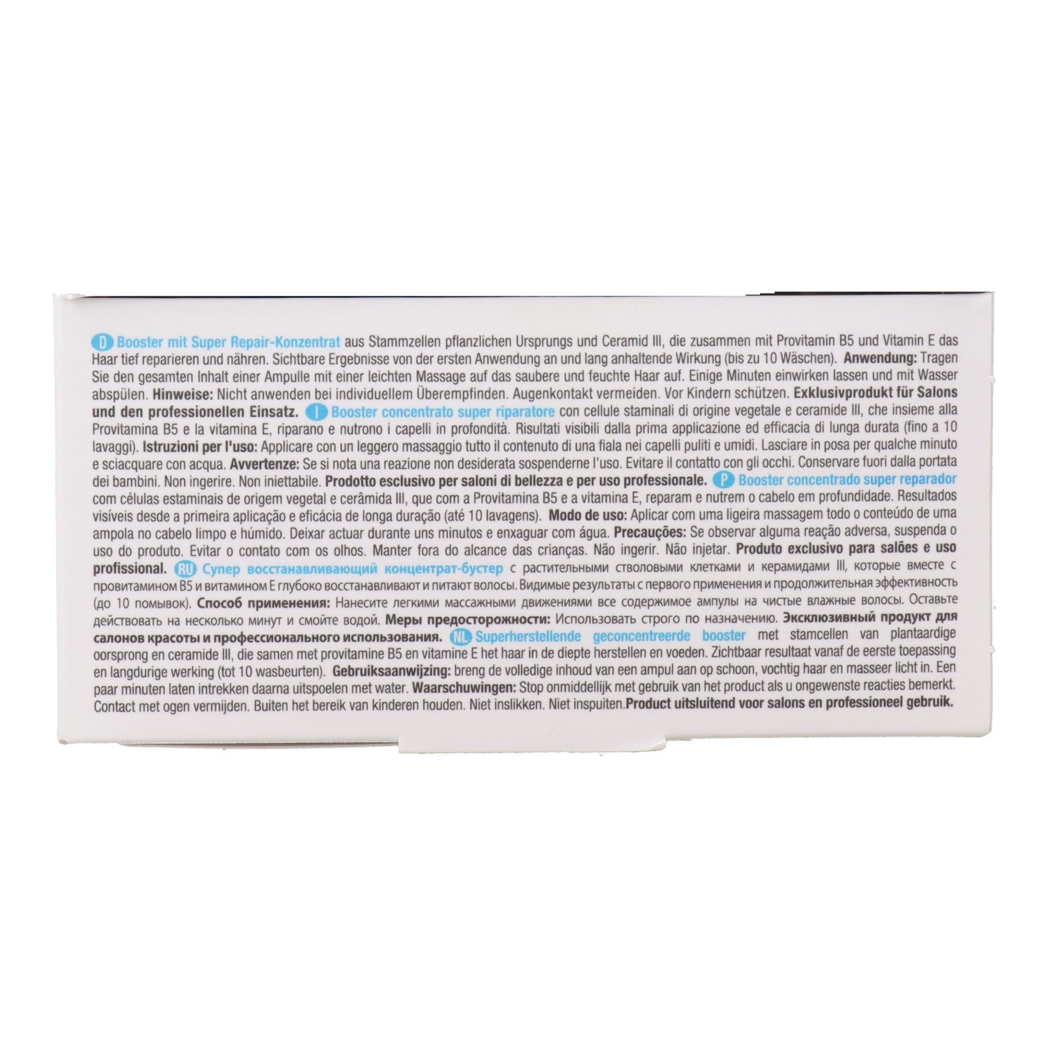 Lendan CS Ultra Repair Recovery Shot Cellule staminali 6 x 10 ml