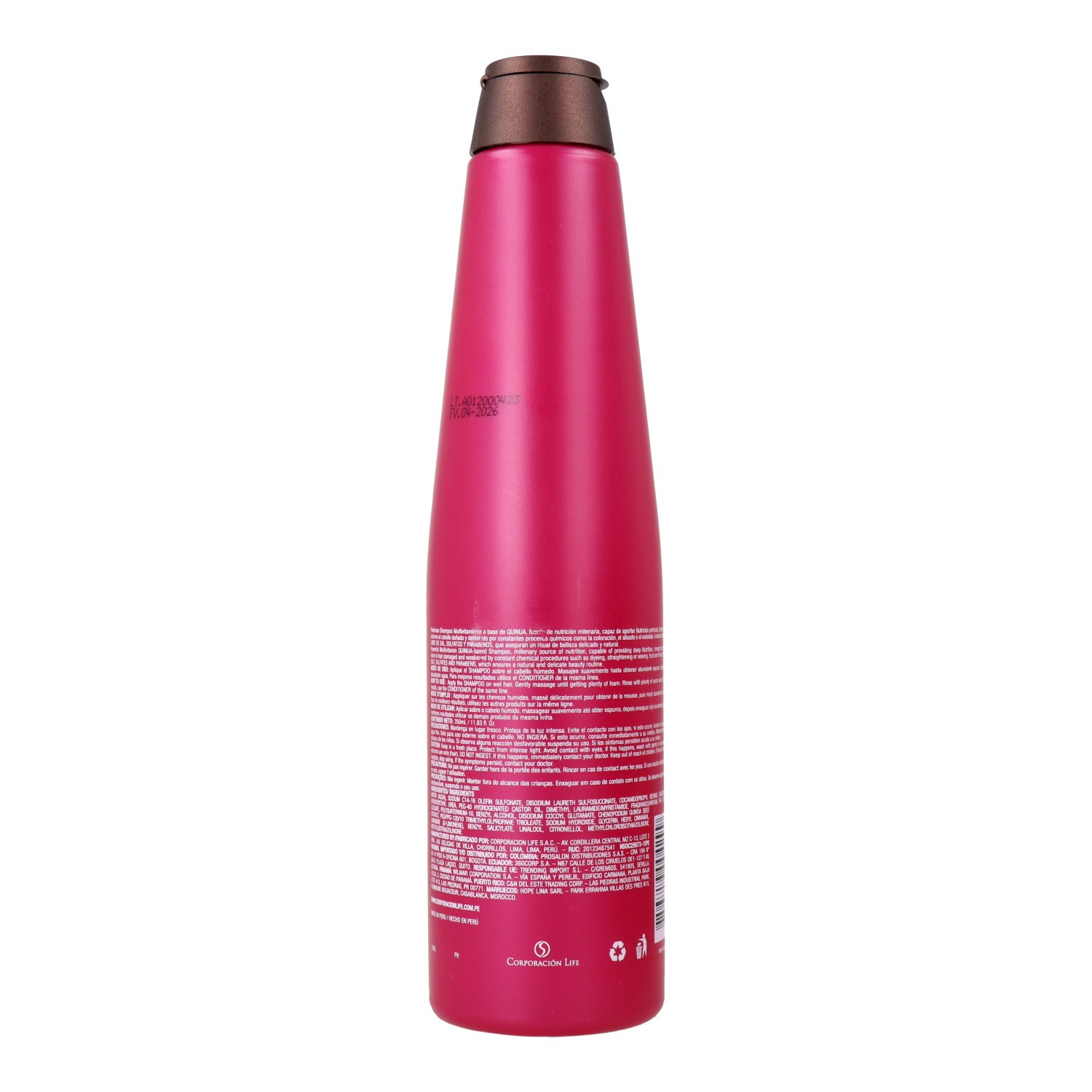 Placenta Life Be Nat Nutri Quinoa Shampoo 350ml