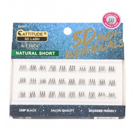 Ebin New York Cattitude 5D Indi Individuals Ciglia Naturali Corte 001
