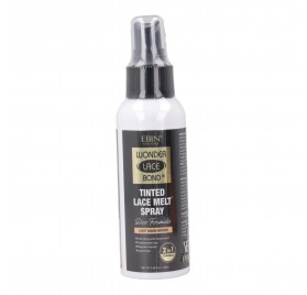 Ebin New York Tinted Lace Melt Pump spray marrom claro quente 100 ml