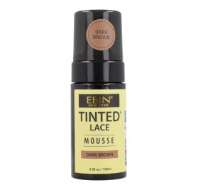 Ebin New York Tinted Lace Wig Knots Mousse Marrom Escuro 100 ml