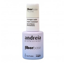 Andreia Gel Polish Fiber Base Color Milky White 10.5 ml