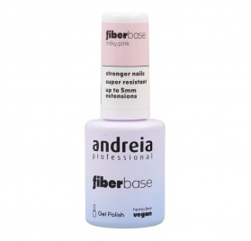 Andreia Gel Polish Fiber Base Color Milky Pink 10.5 ml