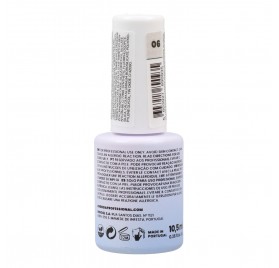Andreia Gel Polish Fiber Base Color Glitter Soft White 10.5 ml 2