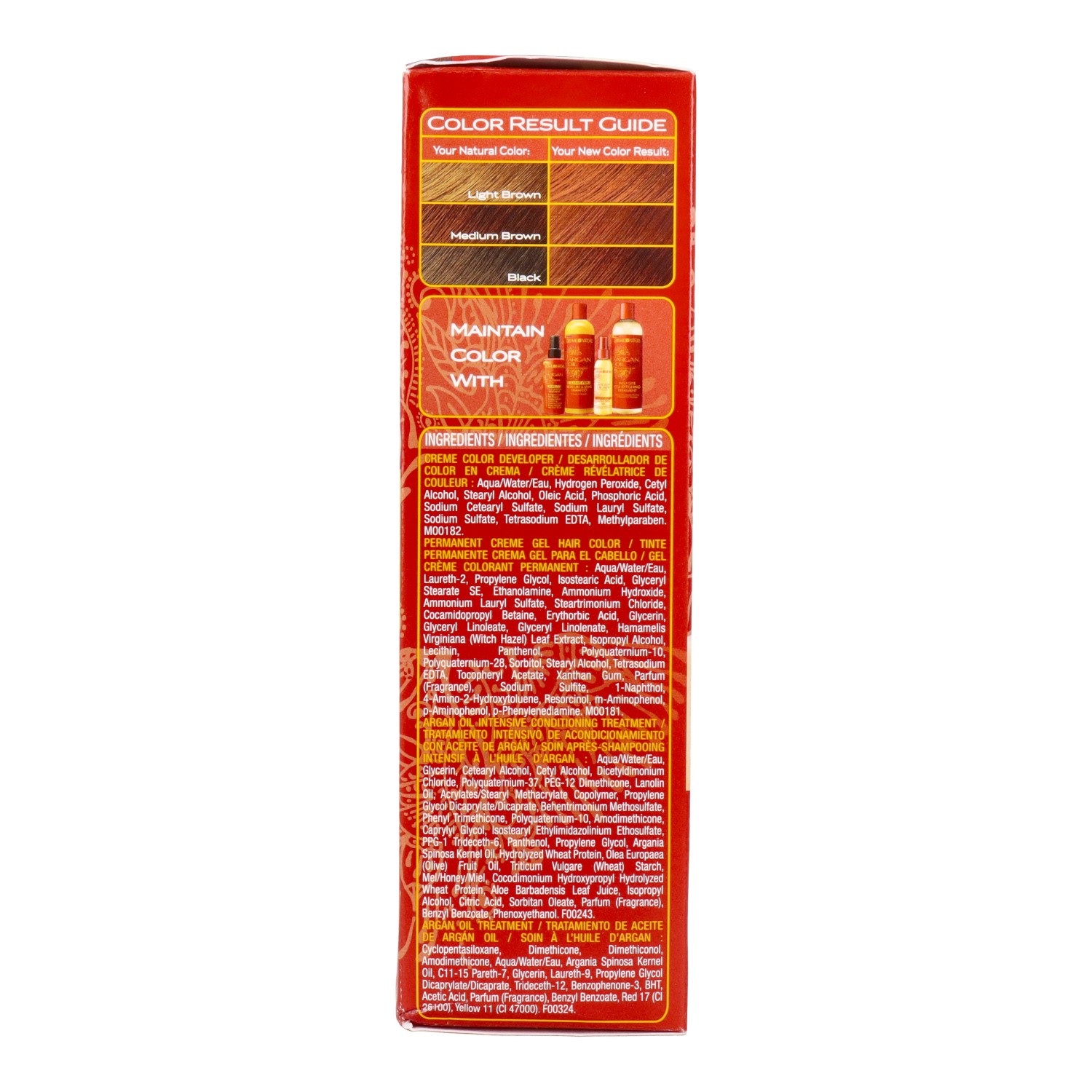 Creme Of Nature Argan Colore Bronzo Copper 7.64
