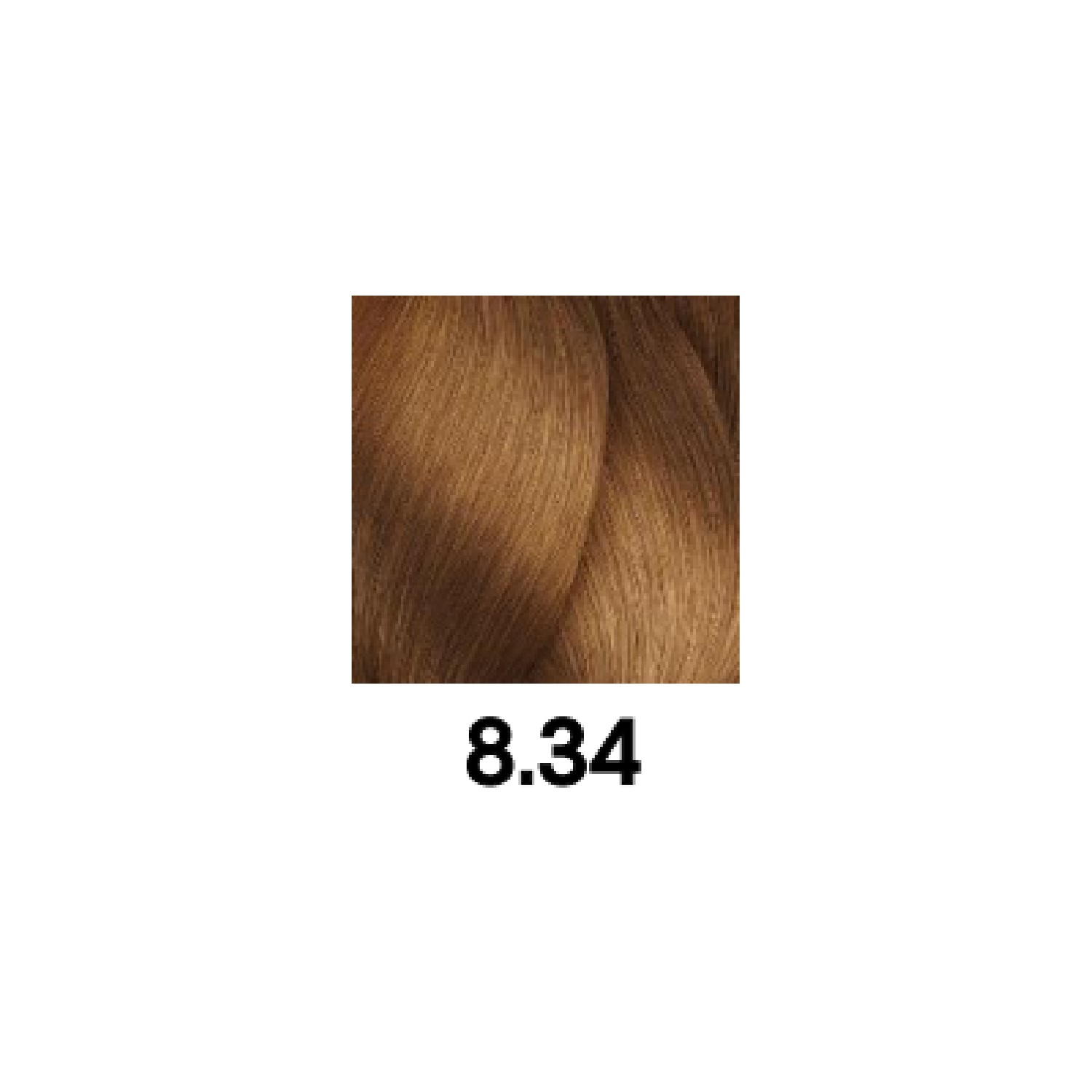 Loreal Inoa Cor 8.34 Loiro Claro Dourado Cobre 60 gr