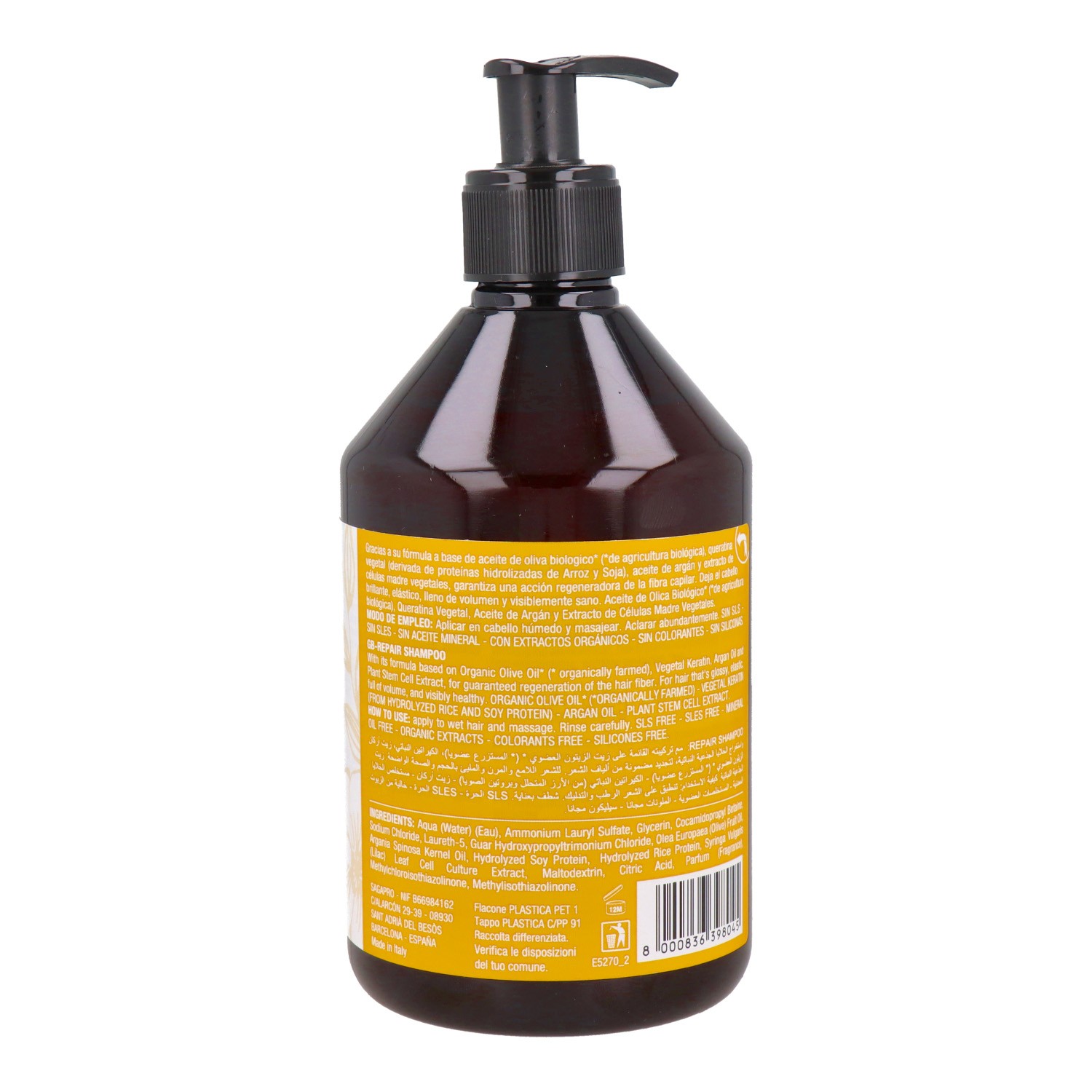 Pure Green Repair Shampoo 500 ml