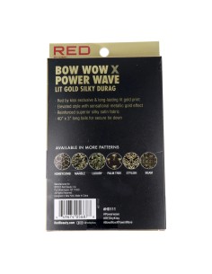 Red Kiss Power Wave Lit Silky Durag Honeyc 2