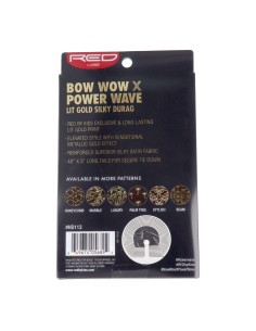 Red Kiss Power Wave Lit Silky Durag Luxury 2