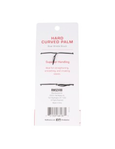 Red Kiss Professional Hard Curved Palm Brush 2