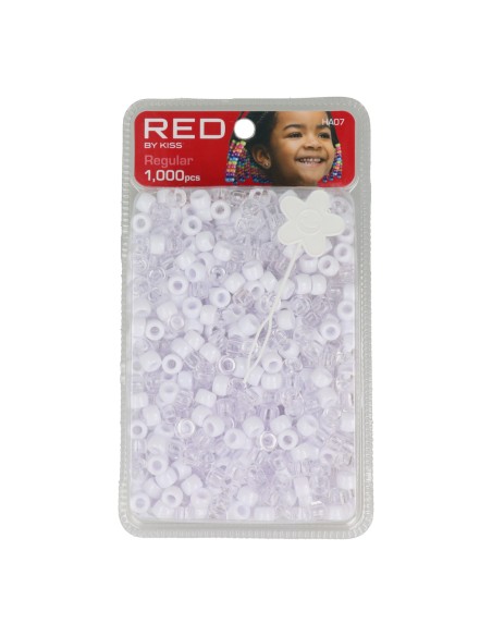 Red Kiss Regular Hair Beads 1000 Pcs (W&C)