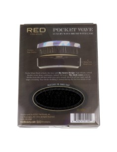 Red Kiss Premium Designed Pocket Boar Brush Blue 2