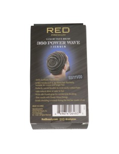 Red Kiss Premium Power Wave Palm Boar Brush (H) 2