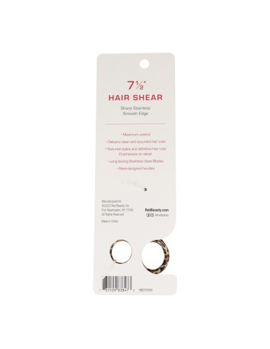 Tesoura para cabelo liso Red Kiss 7.5