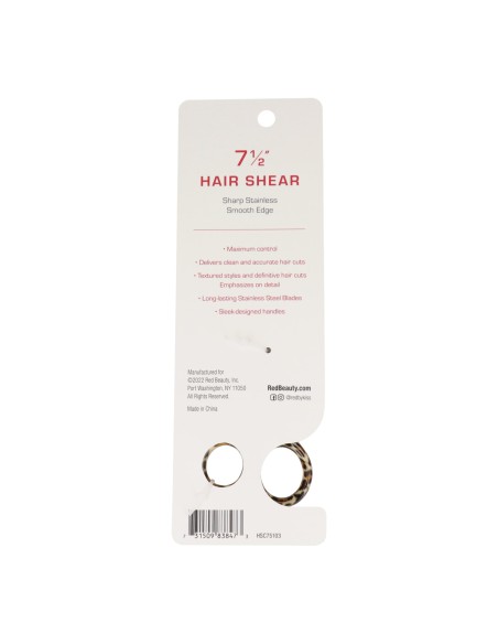 Tesoura para cabelo liso Red Kiss 7.5