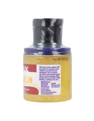 Dax Super Pure Lanolin 100% 7.5Oz/213G (Yellow)