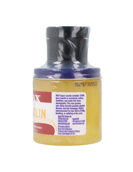 Dax Super Pure Lanolin 100% 7.5Oz/213G (Yellow)