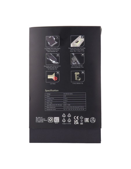 Máquina de cortar cabelo profissional sem fio Jrl Ff 2020C