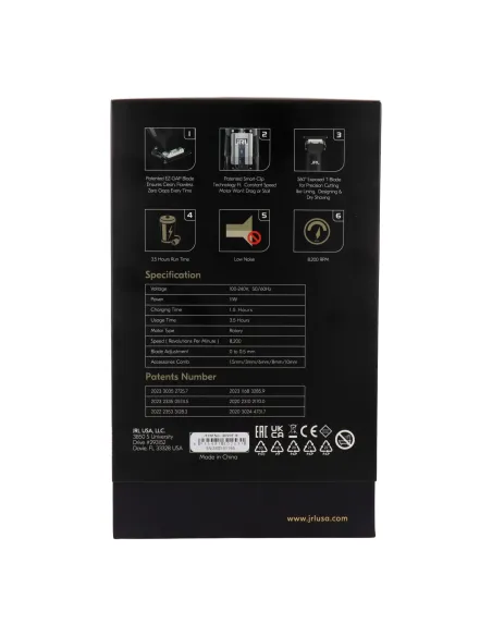 Aparador de cabelo profissional sem fio Jrl Ff 2020T-B