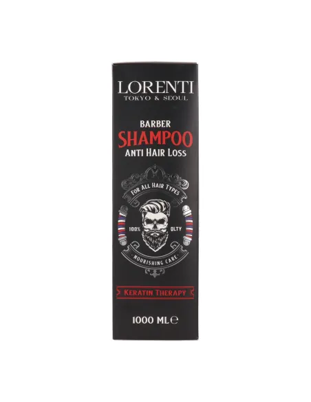Lorenti Men Champú 1000 ml Keratin Therapy