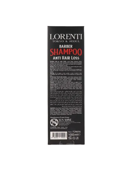 Lorenti Men Champú 1000 ml Keratin Therapy