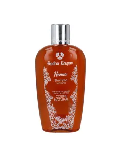Radhe Shyam Shampoing colorant naturel au henné cuivre 250 ml