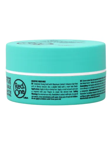 Red One Creative Fiber Wax (forte e opaca) 150 ml