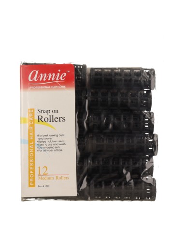 Annie Rolos Negro (12und/med) 1012