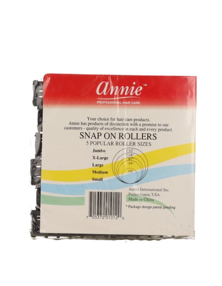 Annie Rolos Negro (12und/med) 1012