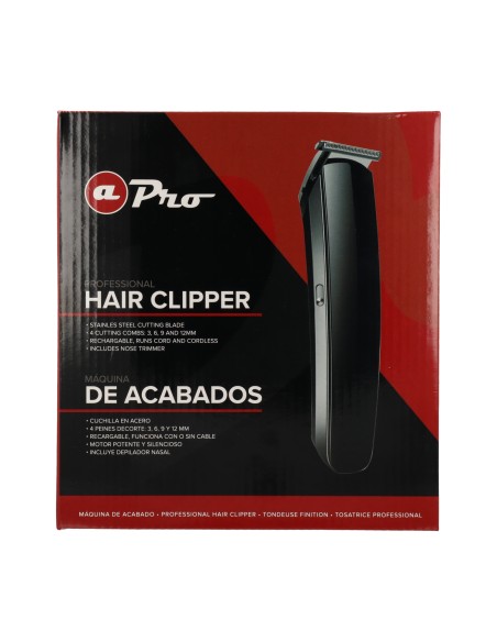 Albi Máquina Corte Profesional / Depilador Nasal Negro