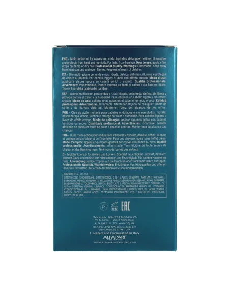 Alfaparf Semi Di Lino Curls Óleo Multi-Benefícios 100 ml