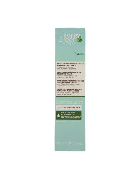 Dikson Every Green Color Plex 9.1 Rubio Clarisimo Ceniza 100Ml