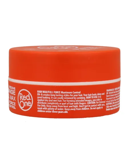 Red One Full Force Aqua Hair Wax Gel Laranja 150ml