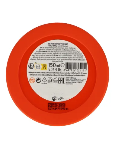 Red One Full Force Aqua Hair Wax Gel Laranja 150ml