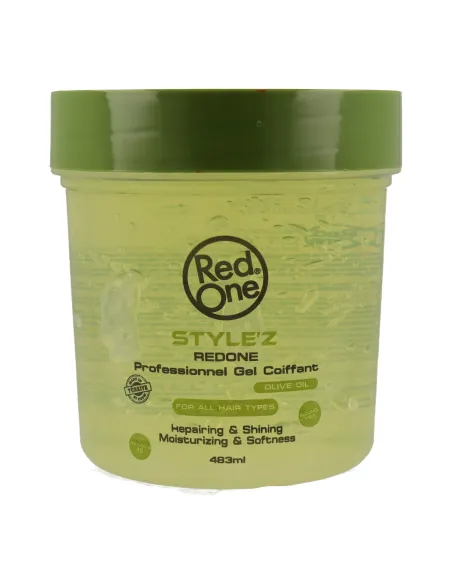 Red One Gel fixateur à l'huile d'olive 483 ml