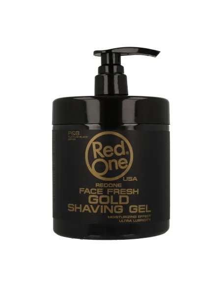 Red One Men Shaving Transparente Gold Gel 1000 ml
