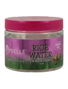 Mielle Rice Water Aloe Vera Trança Gel 142ml