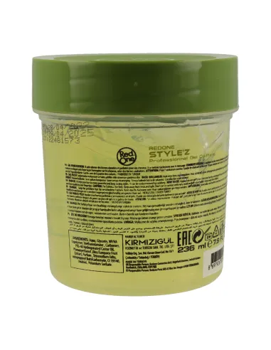 Red One Style'z Gel Cheveux Professionnel Olive 236 ml