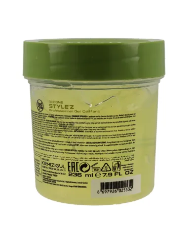 Red One Style'z Gel Cheveux Professionnel Olive 236 ml