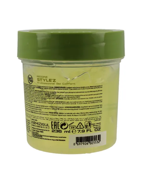 Red One Style'z Gel Cheveux Professionnel Olive 236 ml