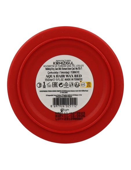 Red One Force Aqua Hair Wax Red 150 ml