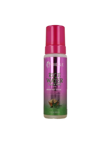 Mielle Agua De Arroz y Aloe Vera Espuma Peinado Trenzas 222 ml