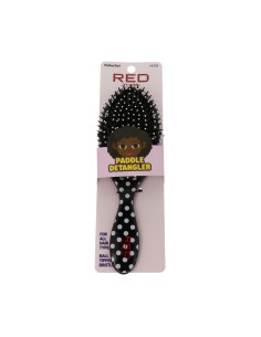Red Kiss Cepillo Resenredante Oval Polka Dots