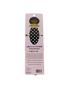 Red Kiss Cepillo Resenredante Oval Polka Dots 2