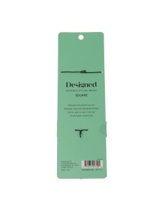 Red Kiss Square Detangling Brush 2