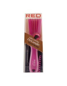 Red Flexible Cepillo Definidor Rizos Pink