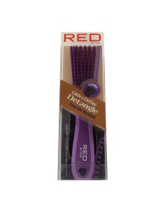 Red Flexible Cepillo Definidor Rizos Lila